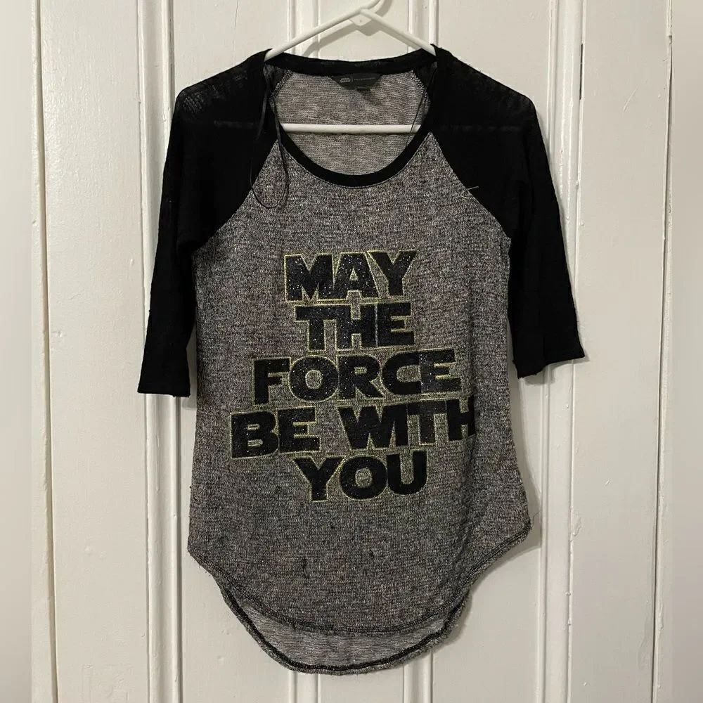 Star Wars 1/4 sleeve shirt